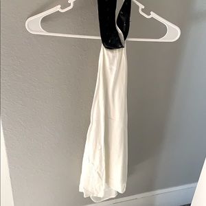 Backless “Boulee” Brand Faux Leather Neck band